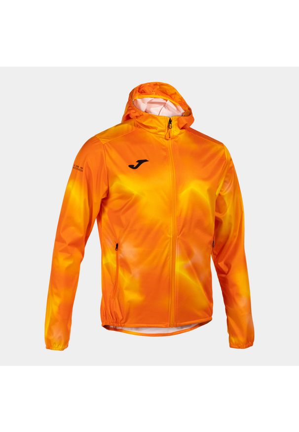Kurtka do biegania męska Joma Joma R-Trail Nature Raincoat. Kolor: pomarańczowy