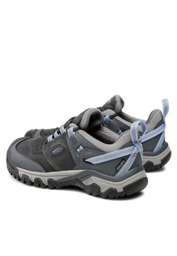 keen - Keen Trekkingi Ridge Flex Wp W 1024923 Czarny. Kolor: czarny. Materiał: nubuk, skóra
