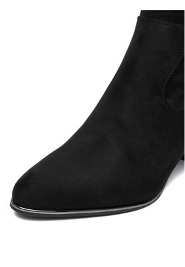 Jenny - JENNY Kozaki CEO-CD24-242H-3 Czarny. Kolor: czarny. Materiał: materiał