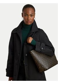 Lauren Ralph Lauren - LAUREN RALPH LAUREN Torebka 431795329073 Czarny. Kolor: czarny. Materiał: skórzane #4