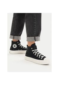 Trampki Converse. Kolor: czarny. Obcas: na platformie #1