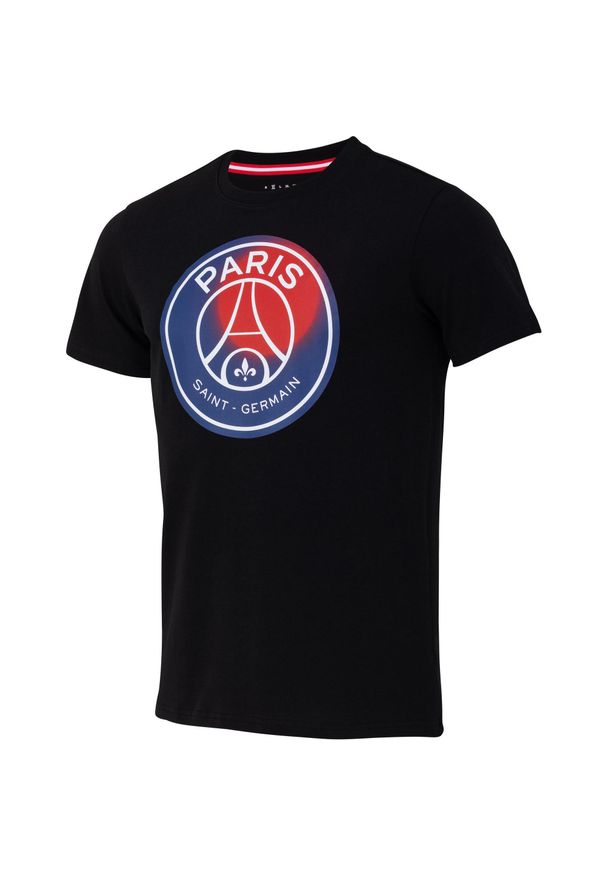 Koszulka męska PSG. Kolor: czarny. Sport: piłka nożna