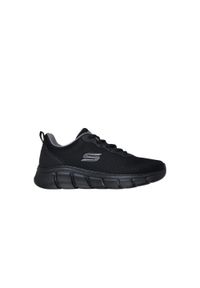 skechers - Buty Bobs Sport B Flex - Icy Edge Rozmiar 41 - 118109-BBK Czarny. Zapięcie: sznurówki. Kolor: czarny. Materiał: dzianina. Szerokość cholewki: normalna. Model: Skechers Sport. Sport: turystyka piesza