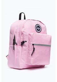 Hype plecak damski kolor różowy duży gładki. Kolor: różowy. Wzór: gładki