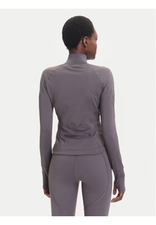 Adidas by Stella McCartney - adidas by Stella McCartney Koszulka techniczna Training Midlayer JW4553 Szary Slim Fit. Kolor: szary. Materiał: syntetyk