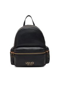 Liu Jo Plecak Ecs M Backpack AA5136 E0033 Czarny. Kolor: czarny. Materiał: skóra