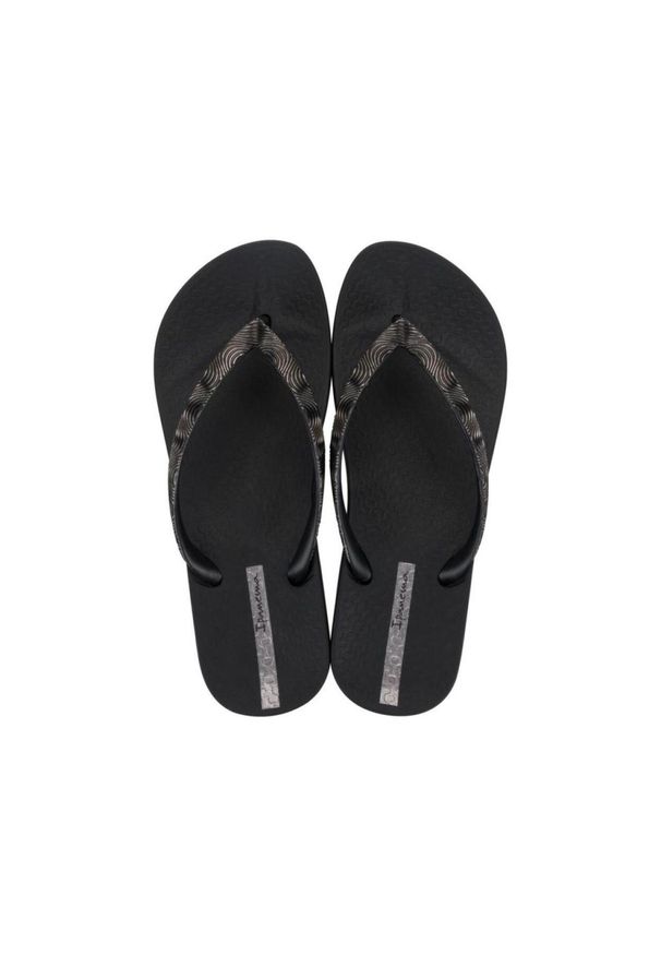 Japonki damskie Ipanema Mesh IX. Kolor: czarny. Materiał: mesh