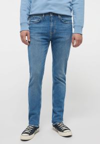 Mustang - MUSTANG Style Orlando Slim MĘSKIE SPODNIE JEANSOWE DENIM BLUE 1013418 5000 583