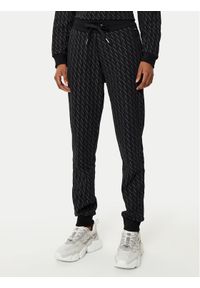 Armani Exchange Spodnie dresowe 8NYPLG YJE5Z 1200 Czarny Regular Fit. Kolor: czarny. Materiał: bawełna #1