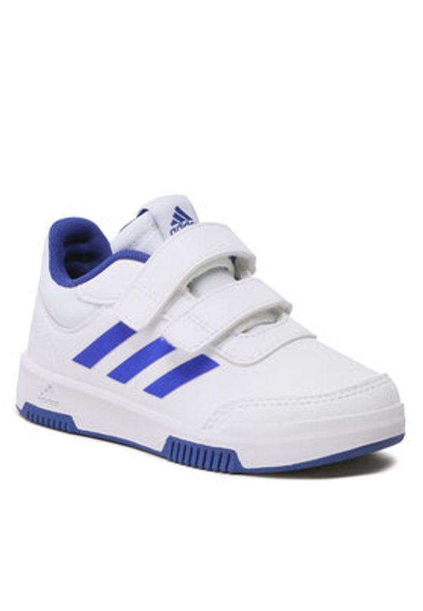 Adidas - adidas Sneakersy Tensaur Sport Training Hook and Loop Shoes H06307 Biały. Kolor: biały. Materiał: syntetyk