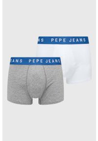 Pepe Jeans bokserki 2-pack męskie kolor szary. Kolor: szary #1