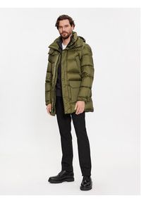 Blauer Kurtka puchowa 23WBLUK03009 Zielony Regular Fit. Kolor: zielony. Materiał: syntetyk, puch