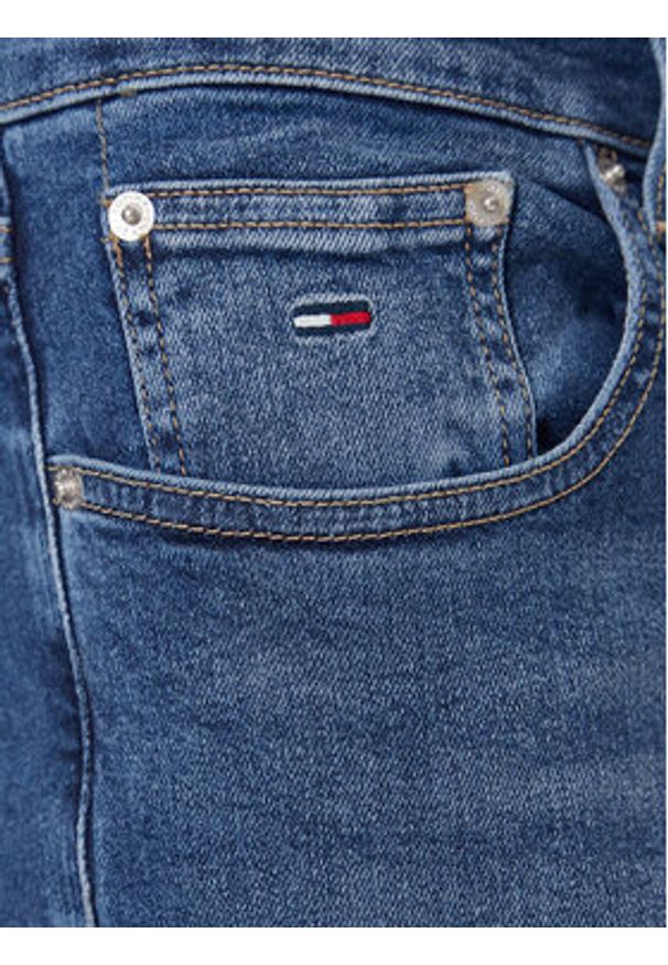Tommy Jeans Jeansy DM0DM22168 Niebieski Regular Fit. Kolor: niebieski