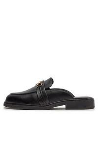 ONLY Shoes Klapki Lux-5 Czarny. Kolor: czarny. Materiał: skóra #4