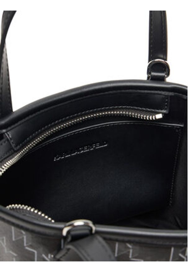 Karl Lagerfeld - KARL LAGERFELD Torebka A1W30184 Czarny. Kolor: czarny. Materiał: skórzane