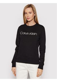 Calvin Klein Bluza Core Logo Ls K20K202157 Czarny Regular Fit. Kolor: czarny. Materiał: bawełna #1