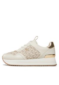 MICHAEL Michael Kors Sneakersy Raina Trainer 43R4RNFSAB Écru. Materiał: skóra