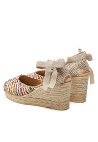 Manebi Espadryle Yucatan Low Wedge Espadrilles G 1.1 WL Kolorowy. Materiał: materiał. Wzór: kolorowy #2