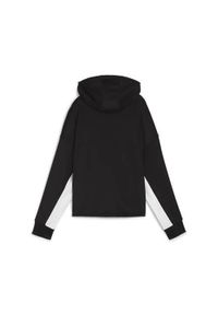 Bluza z kapturem Puma Fit Double Knit Hoodie, Kobiety. Typ kołnierza: kaptur. Kolor: czarny. Materiał: materiał, syntetyk