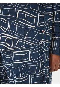 TOMMY HILFIGER - Tommy Hilfiger Koszula WW0WW44679 Granatowy Regular Fit. Kolor: niebieski. Materiał: len #5