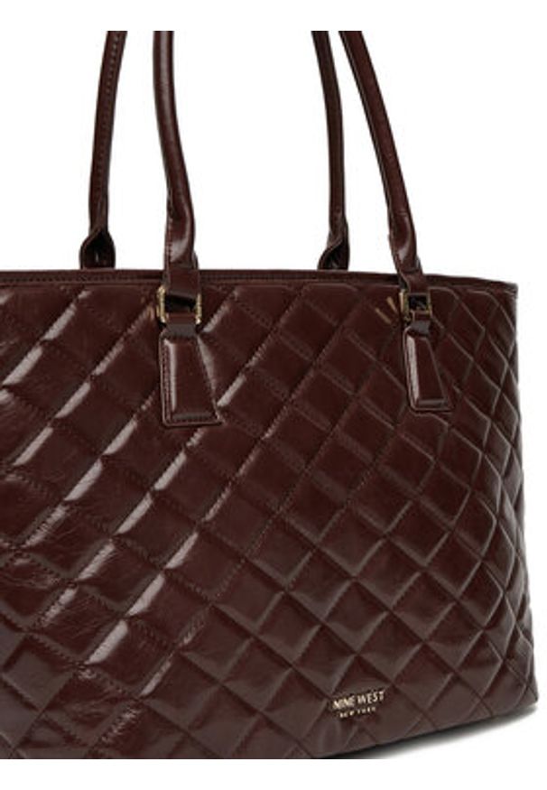 Nine West Torebka CEO-LINDA-LA374-4064 Brązowy. Kolor: brązowy