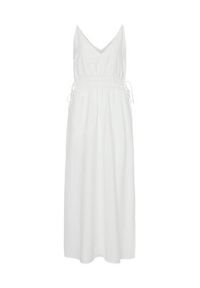 YAS Sukienka letnia Dazly 26037101 Biały Regular Fit. Kolor: biały. Materiał: wiskoza. Sezon: lato #4