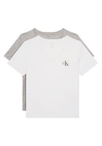 Calvin Klein Jeans Komplet t-shirtów LV047C906G Kolorowy Regular Fit. Materiał: bawełna. Wzór: kolorowy #3