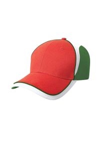 RESULT HEADWEAR - National Cap. Kolor: biały, zielony, czerwony, wielokolorowy