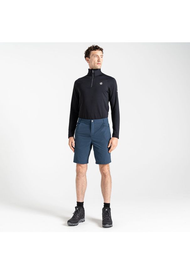 DARE 2B - Męskie dostrojone w skrócie. Kolor: niebieski. Materiał: elastan, poliamid. Sport: turystyka piesza