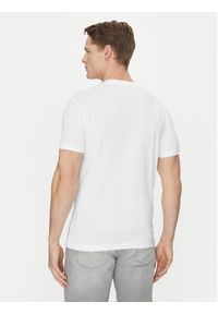 Calvin Klein Jeans T-Shirt J30J322552 Biały Slim Fit. Kolor: biały. Materiał: bawełna #4