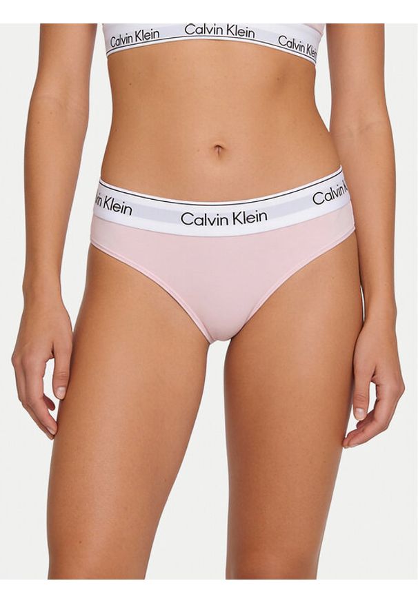 Calvin Klein Underwear Figi klasyczne LV00QF8524 Różowy. Kolor: różowy. Materiał: bawełna