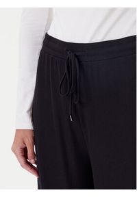 Guess Spodnie materiałowe O5GB00 KCQ72 Czarny Relaxed Fit. Kolor: czarny. Materiał: materiał #3