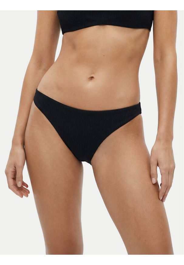 Hugo - HUGO Dół od bikini 50555702 Czarny. Kolor: czarny. Materiał: syntetyk