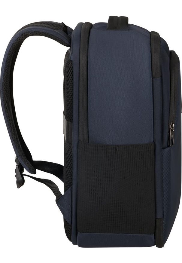Plecak Samsonite 155198 1090 S (RYANAIR) 14.1'' Guardit 3.0 granatowy. Kolor: niebieski. Materiał: tkanina, materiał. Styl: elegancki, biznesowy, casual