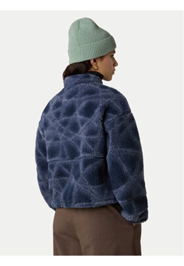 The North Face Polar Extreme Pile NF0A8D5X Granatowy Relaxed Fit. Kolor: niebieski. Materiał: syntetyk