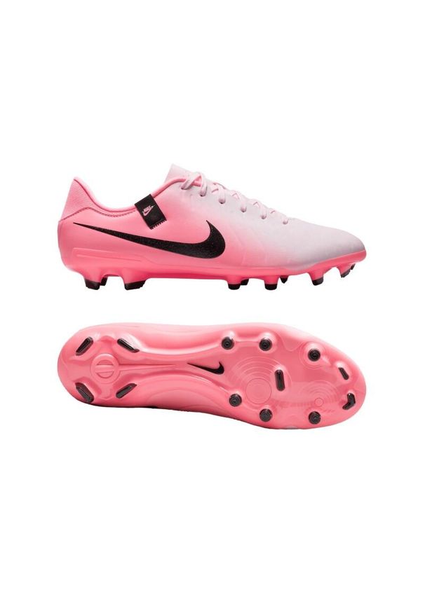 Buty piłkarskie Nike Legend 10 Academy FG. Kolor: czerwony, wielokolorowy, różowy. Sport: piłka nożna