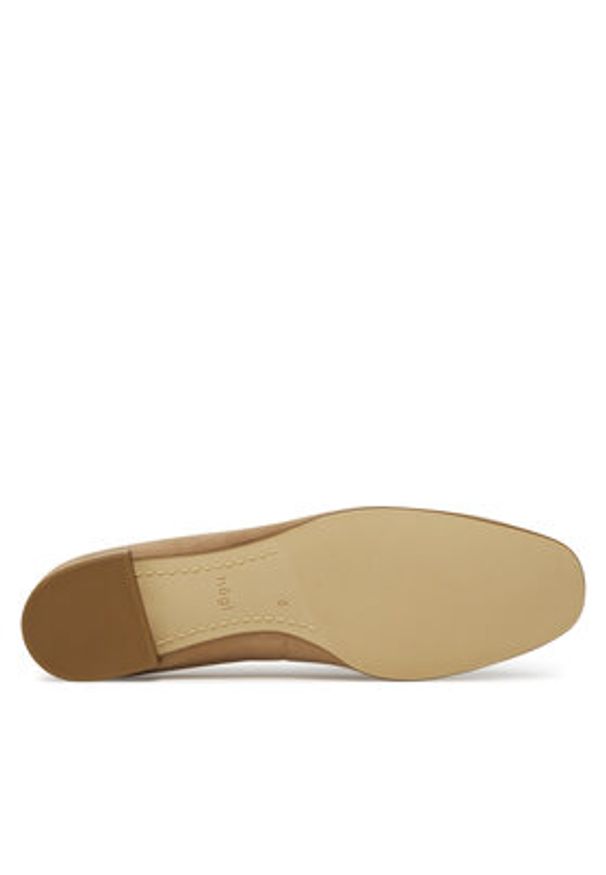 HÖGL Loafersy Close 0-171762 Beżowy. Kolor: beżowy. Materiał: skóra, zamsz