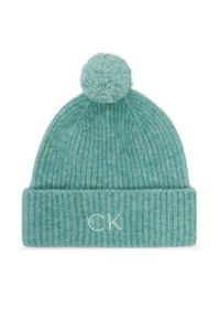 Calvin Klein Czapka Embroidery Airy K60K612586 Niebieski. Kolor: niebieski. Materiał: wełna #1