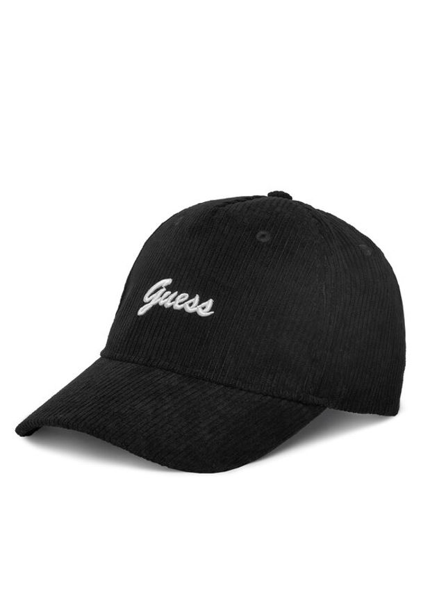 Guess Czapka z daszkiem V5BZ10 WF760 Czarny. Kolor: czarny. Materiał: poliester