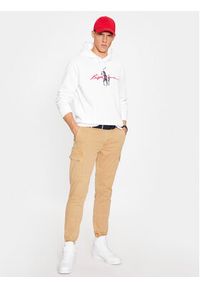 Polo Ralph Lauren Bluza 710918000001 Biały Regular Fit. Typ kołnierza: polo. Kolor: biały. Materiał: bawełna #3