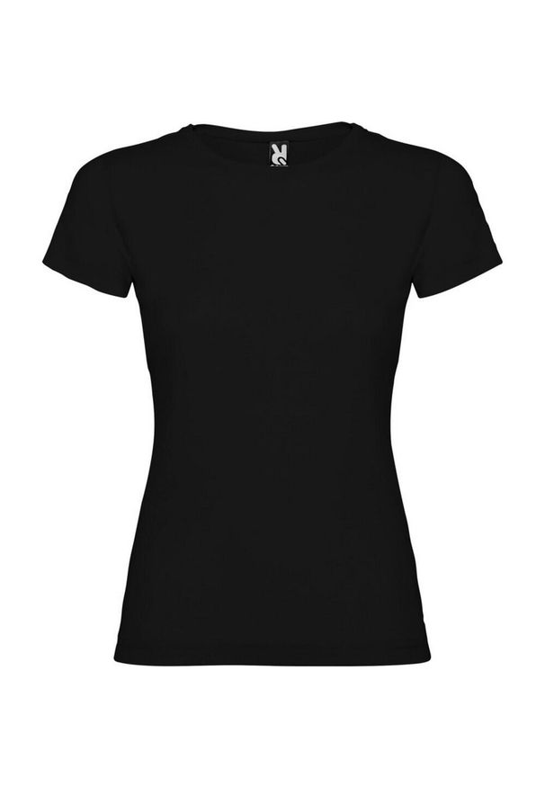 ROLY - Damska Koszulka Z Krótkim Rękawem Jamaica. Kolor: czarny. Długość rękawa: krótki rękaw. Długość: krótkie. Sport: turystyka piesza