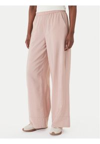 Marella Spodnie materiałowe Eremi 2613131154 Różowy Regular Fit. Kolor: różowy. Materiał: wiskoza #1