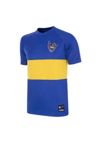 COPA FOOTBALL - Maradona x COPA Camisola de Futebol Retro Boca 1981 - 82. Kolor: niebieski. Sport: piłka nożna
