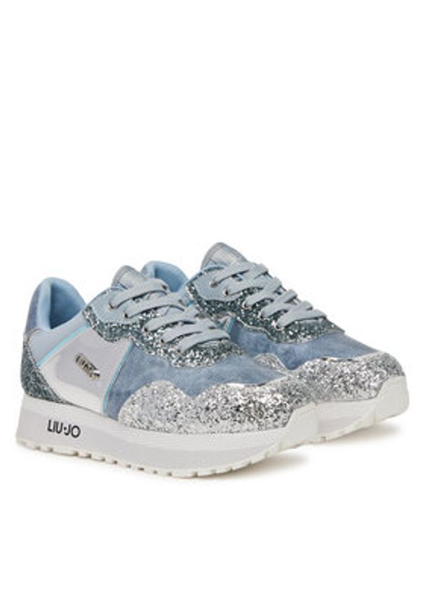Liu Jo Sneakersy Maxi Wonder 923 4A5307 TX471 Niebieski. Kolor: niebieski. Materiał: materiał