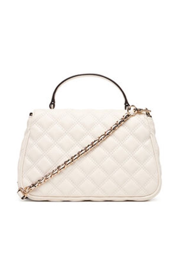 Guess Torebka HWQG96 73190 Écru. Kolor: kremowy. Materiał: skórzane