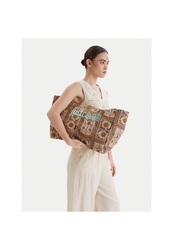 Torebka Just Cavalli. Wzór: kolorowy