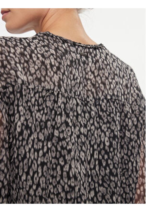 Pepe Jeans Sukienka codzienna Alicia PL953436 Czarny Regular Fit. Okazja: na co dzień. Kolor: czarny. Materiał: syntetyk. Typ sukienki: proste. Styl: casual