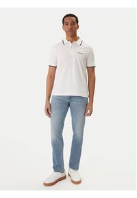 Guess Jeans Polo M6RP24 KCJV1 Biały Regular Fit. Typ kołnierza: polo. Kolor: biały. Materiał: bawełna #3