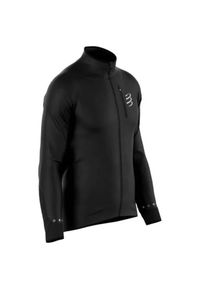 Kurtka przeciwwiatrowa męska Compressport Hurricane Windproof Jacket. Kolor: czarny