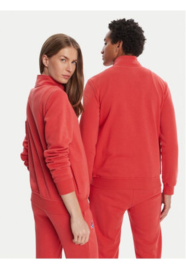 K-Way Bluza Augur K41225W Czerwony Regular Fit. Kolor: czerwony. Materiał: bawełna